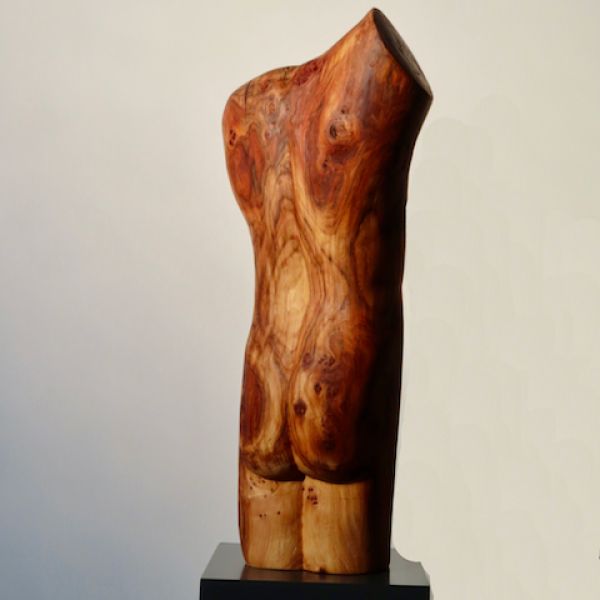 Houten sculptuur Beeld 30