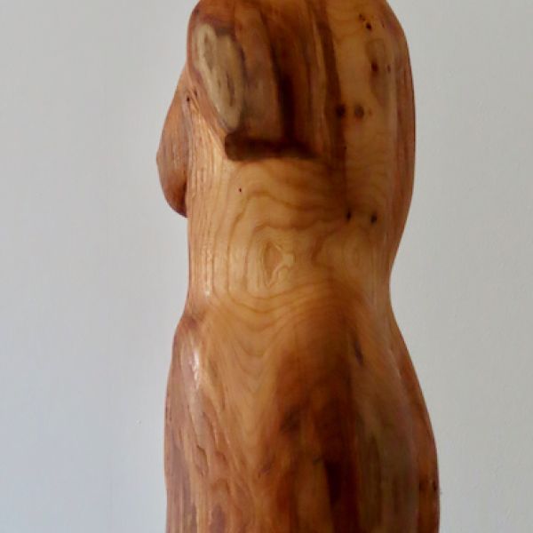Houten sculptuur Beeld 7