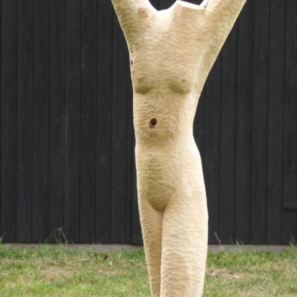 Houten sculptuur Beeld 10